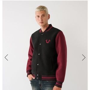 The Fleece Varsity True Religion Jacket